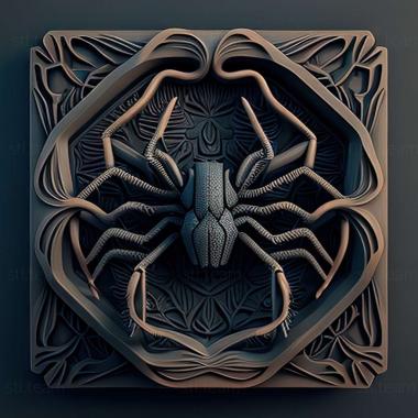 3D модель Ixodes colasbelcouri (STL)